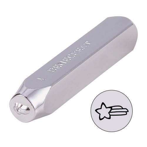 Punzone 6 mm - Stella cadente x1