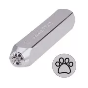 Punzone 6 mm - Zampa di cane x1