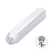 Punzone 6 mm - Fiore x1