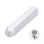 Punzone 6 mm - Fiore x1