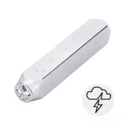 Punzone 6 mm - Nuvola tempestosa x1