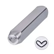 Punzone 6 mm - Cuore x1