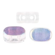 Perle in vetro Lipsi® di Puca® 4x6 mm - Crystal AB x10g