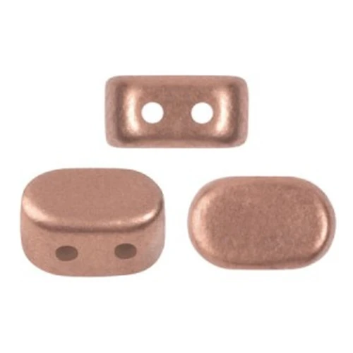 Perle in vetro Lipsi® di Puca® 4x6 mm - Light Copper Mat x10g