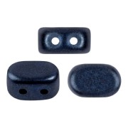 Perle in vetro Lipsi® di Puca® 4x6 mm - Dark Blue Metallic Mat x10g