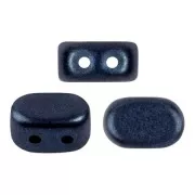 Perle in vetro Lipsi® di Puca® 4x6 mm - Dark Blue Metallic Mat x10g