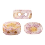Perle in vetro Lipsi® di Puca® 4x6 mm - Opaque Mix Rose Gold Ceramic Look x10g