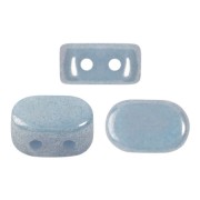 Perle in vetro Lipsi® di Puca® 4x6 mm - Opaque Blue Ceramic Look x10g