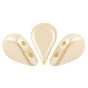 Perle di vetro Amos® di Puca® 5x8 mm - Pastel Cream x10g