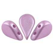 Perle di vetro Amos® di Puca® 5x8 mm - Pastel Lila x10g