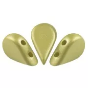 Perle di vetro Amos® di Puca® 5x8 mm - Pastel Lime x10g
