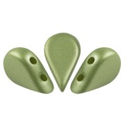 Perle di vetro Amos® di Puca® 5x8 mm - Pastel Olivine x10g|raw }}