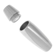 Chiusura magnetica per cordino da 3 mm - Acciaio inox x1