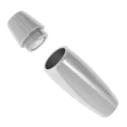 Chiusura magnetica per cordino da 3 mm - Acciaio inox x1