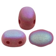 Perle in vetro Samos® di Puca® 7x5 mm Opaque Burnt Sienna Mat AB x10g|raw }}