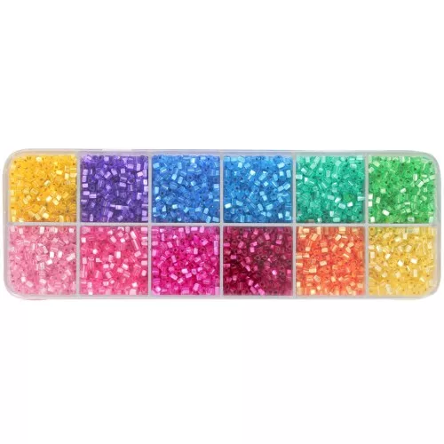 Preciosa Ornela Set di perle a triangolo 2,5x2,5 mm - Argento foderato x200g