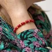 Perle assortite Farfalle Preciosa Ornela 6,5x3,2 mm - Terra Dyed x200g