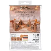 Calendario dell'Avvento fai da te - Kraft x1