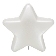 Perle stelle 11 mm imitazione perla d'acqua dolce - Bianco perlato x15|raw }}