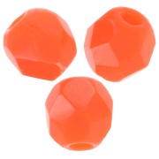 Sfaccettate 2 mm - Opaque Orange x50|raw }}