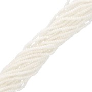Charlottes Preciosa 11/0 - Opaque White AB x20g