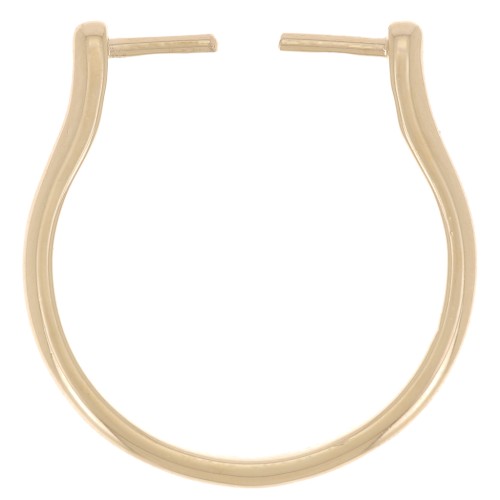 Anello intercambiabile sottile - Misura 52 - Placcato oro 3 micron x1