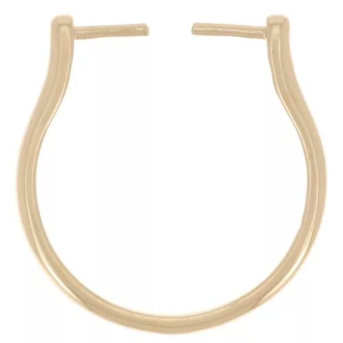 Anello intercambiabile sottile - Misura 58 - Placcato oro 3 micron x1