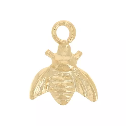 Ciondolo mini ape 7x6 mm - Gold filled x1