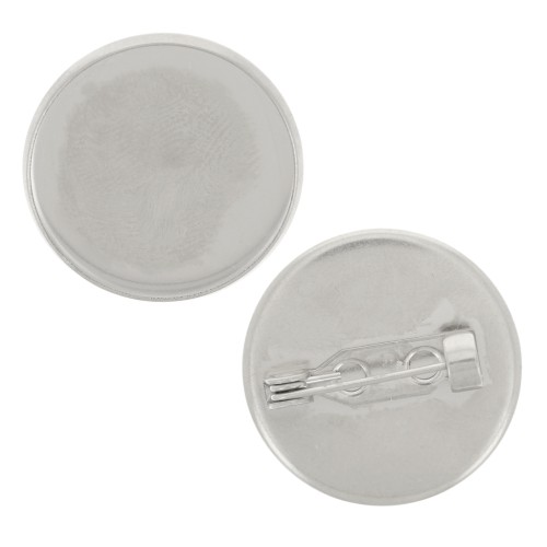 Porta spillo per cabochon da 20 mm - acciaio inox 304 x1