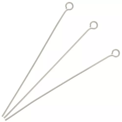 Chiodini a testa tonda 50x0,6 mm - acciaio inox 304 x10