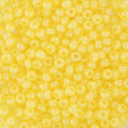 Perle di semi Preciosa 9/0 2,5 mm - Alabastro giallo x20g|raw }}