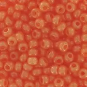 Perle di semi Preciosa 9/0 2,5 mm - Alabastro arancione x10g