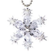 Kit mascotte di Natale Miyuki - Fiocco di neve di cristallo x1|raw }}