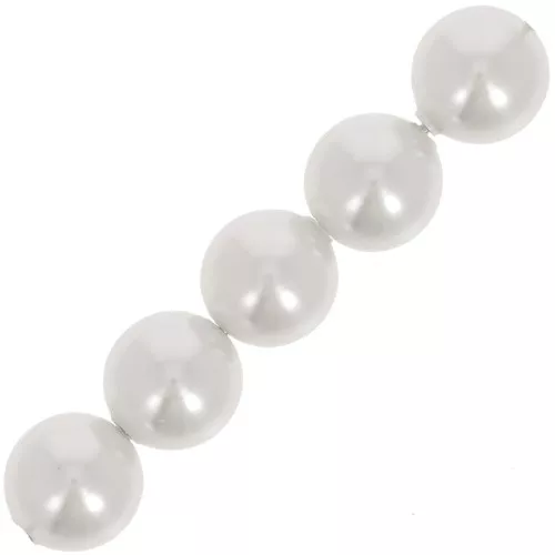 Perline PureCrystal 5810 mm. 3 White Pearl x20