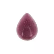 Cabochon a goccia 5x4 mm in pietra semipreziosa - Granato x2