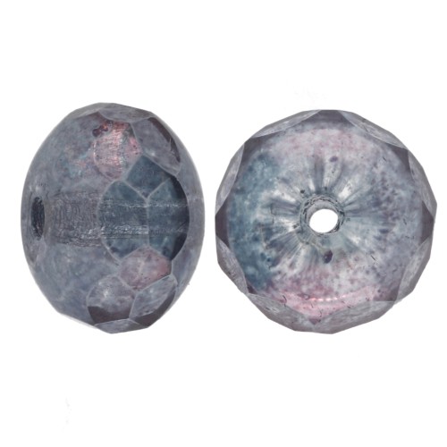 Ciambelle 9x6 mm Cristallo Lila Vega Luster x25