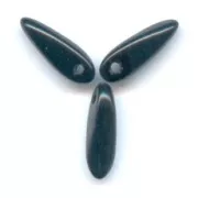 Dagues en verre 3x11 mm Jet  x50