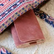 Pochette per gioielli in velluto Catherine 25x19,5cm Maison Scarlett Rosa antico