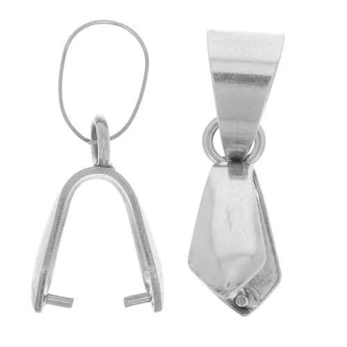 Gancio per pendente da 21 mm - Acciaio inox 316L x1
