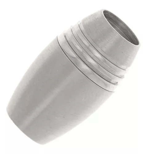 Chiusura magnetica da 18 mm per cordino da 6 mm - Acciaio inox 316L x1