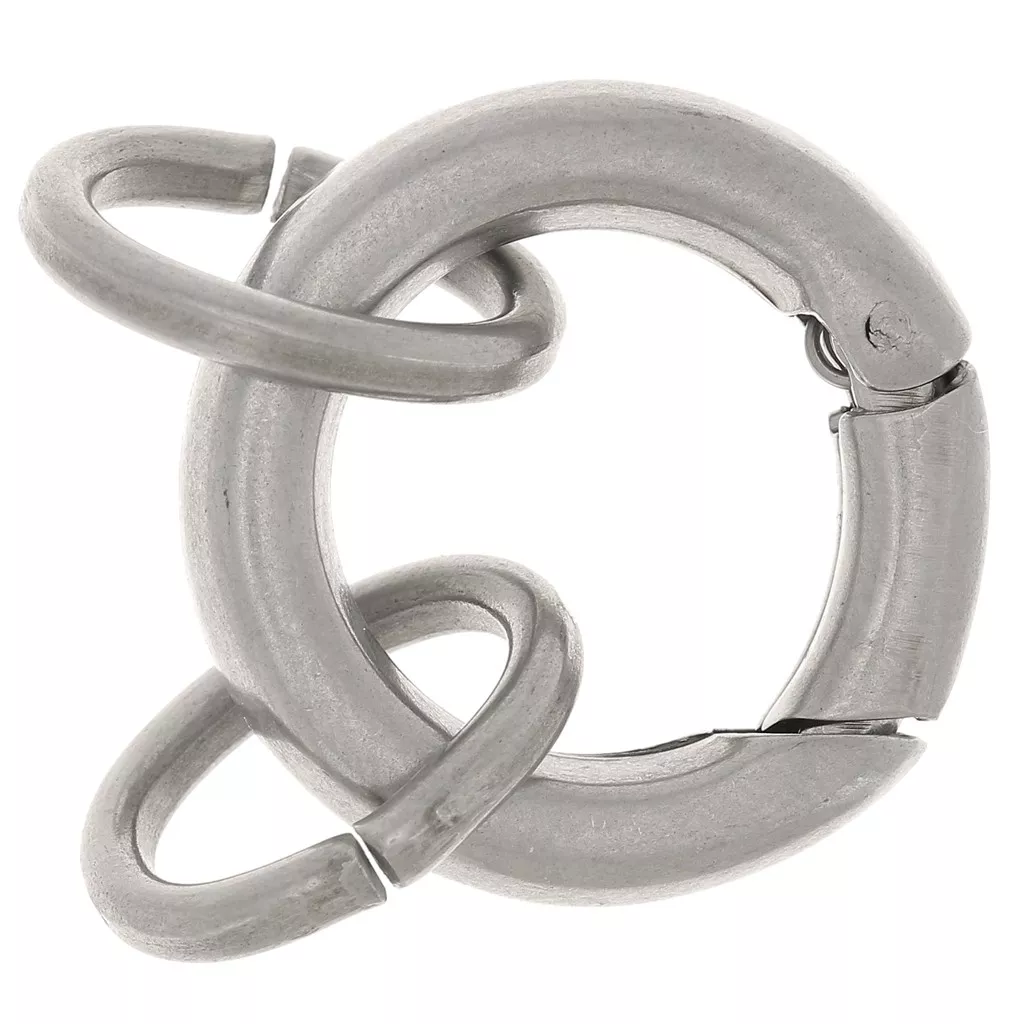 2 Moschettoni Teschio UNICRAFTALE – Anelli A Molla In Acciaio Inox 304, 13mm, Stile Tibetano, Per Gioielli DIY
