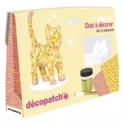 Mini kit Décopatch - Collage decorativo - Gatto x1