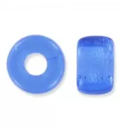 Perle a foro grande - Perle Pony 6 mm - Preciosa - Zaffiro medio x15