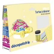 Mini kit Décopatch - Collage decorativo - Tartaruga x1