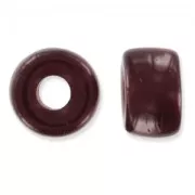 Perle a foro grande - Perle Pony 6 mm - Preciosa - Granato x15