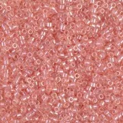 Miyuki Delica 11/0 DB0106-1 - Trasparente con riflessi rosa conchiglia x8g