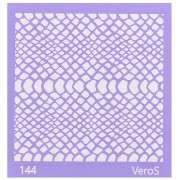 Silk Screen VeroS per pasta polimerica 90x90 mm - motivo Pitone n°144 x1|raw }}