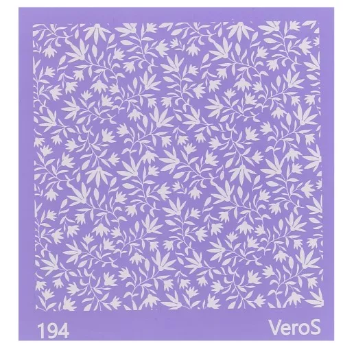 Silk Screen VeroS per pasta polimerica 90x90 mm - Stile country n°194 x1