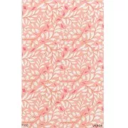 Feuille de transfert VeroS 13.5x9 cm - papier soluble pour pâte polymère - N°016 x1