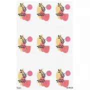 Foglio di trasferimento VeroS 13,5x9 cm - carta solubile per argilla polimerica - N°021 x1